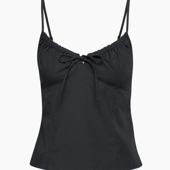 Aritzia Sunday Best Cotton Delphine Poplin Camisole in White - Picture 13 of 13